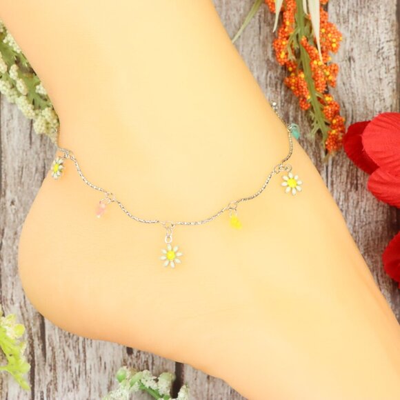 Dainty Anklet for Women – Elegant Everyday Jewelry & Perfect Gift | MLCRC1016 - Picture 7 of 10